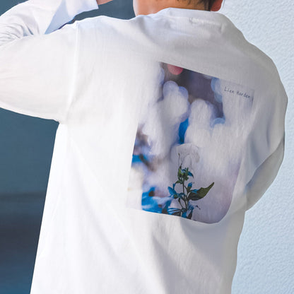 アートロングスリーブTシャツ「一輪の花」