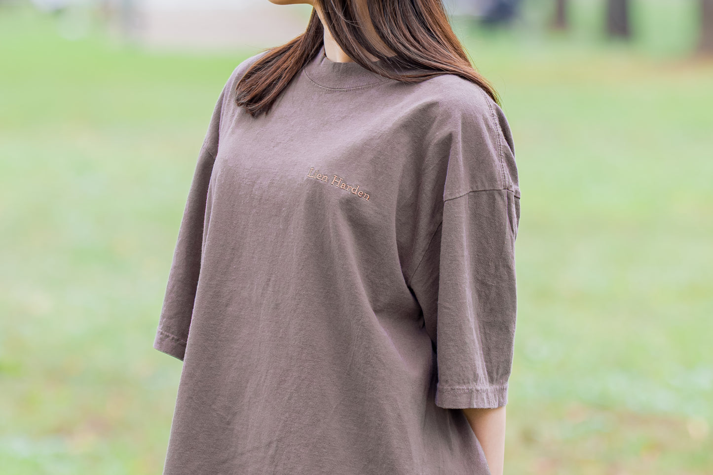 logo wide T shirt (unisex)