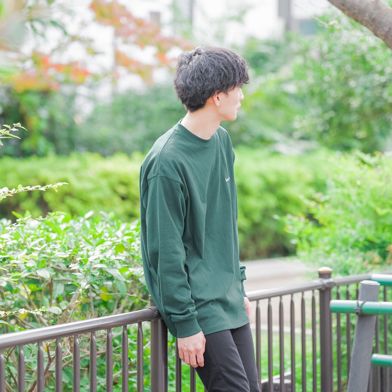 Logo Long T-Shirt｜Lien Harden 定番ロゴ入りロンT (unisex)